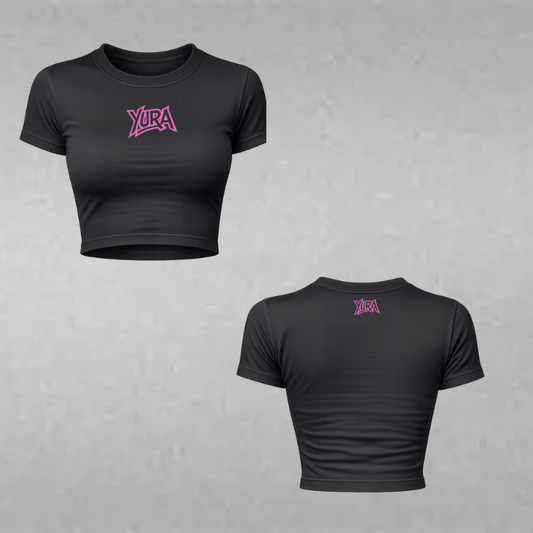 CROP-TOPS YURA NOIR