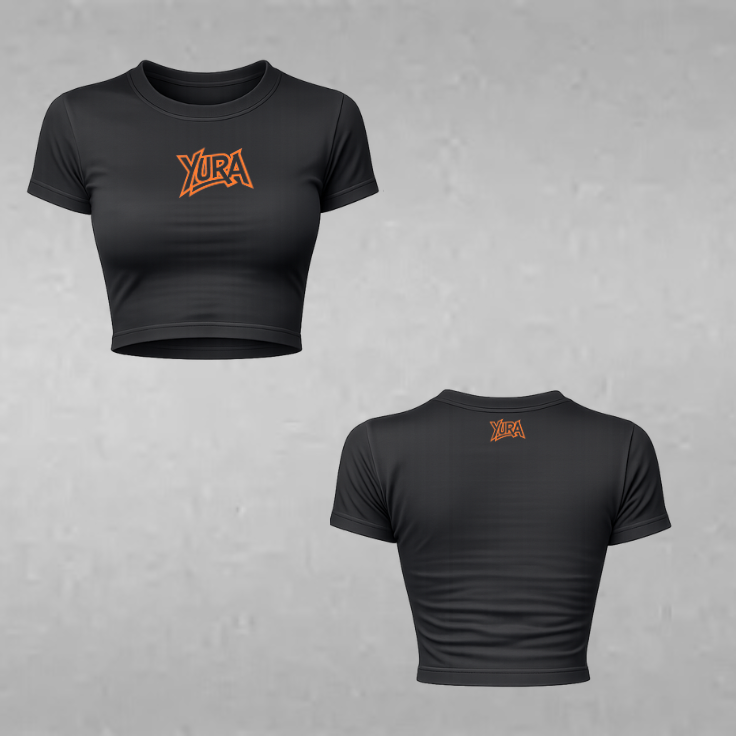 CROP-TOPS YURA NOIR