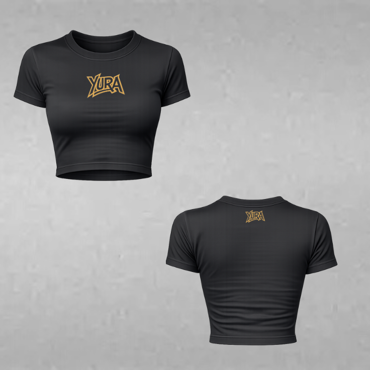 CROP-TOPS YURA NOIR