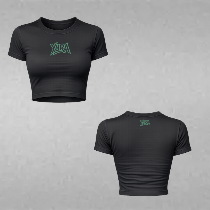 CROP-TOPS YURA NOIR