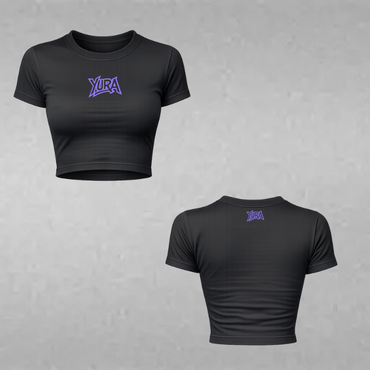 CROP-TOPS YURA NOIR