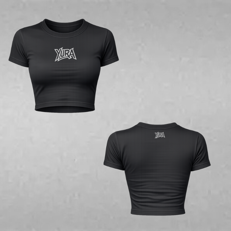 CROP-TOPS YURA NOIR